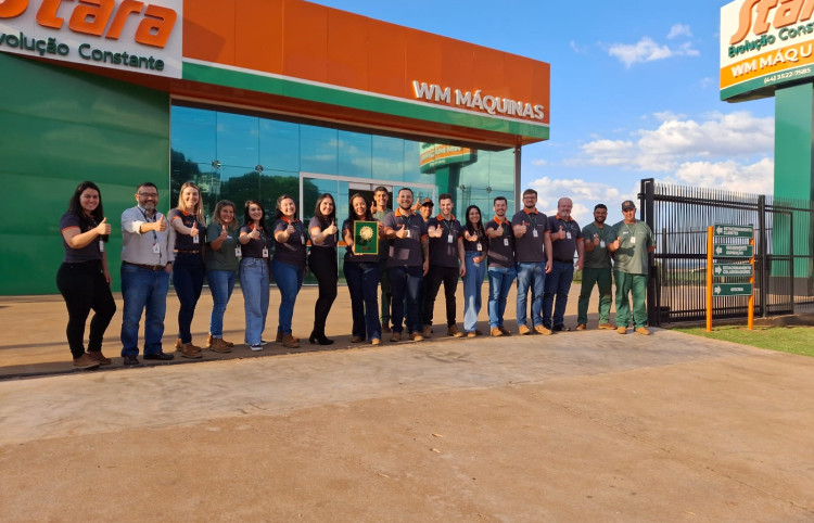WM Máquinas conquista Homologação Starpes na filial de Goioerê/PR