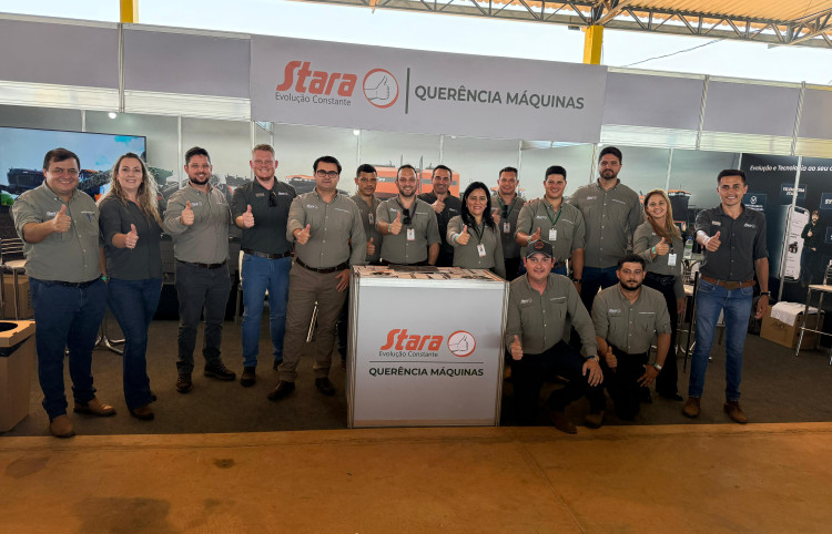 QUERÊNCIA MÁQUINAS PRESENTE NA APROSOJA GOIÁS