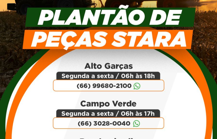 Plantão Pró Campo - STARA
