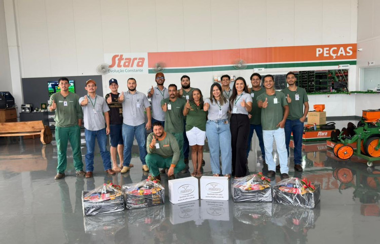 Entrega de Cestas de Natal