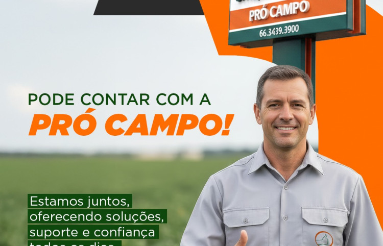 Para 2026 que a nossa SAFRA seja bem sussedida! E contem com a PRÓ CAMPO STARA para melhores resultados!