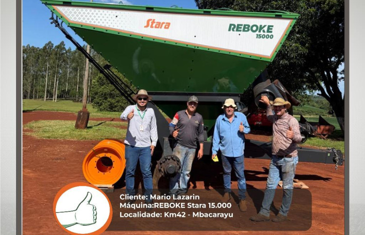 Entrega de maquina REBOKE 15000