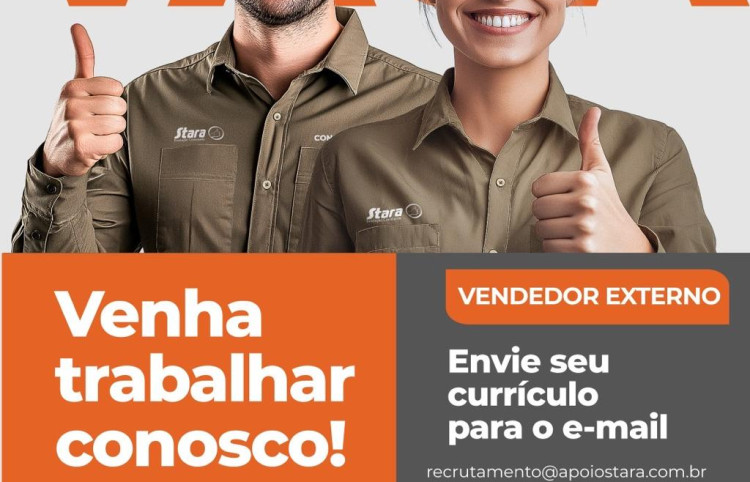 VAGA PARA O SETOR DE VENDAS – IBIRUBÁ 👍😃