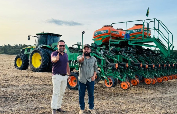 PLANTADEIRA ABSOLUTA NO CAMPO👍🏻