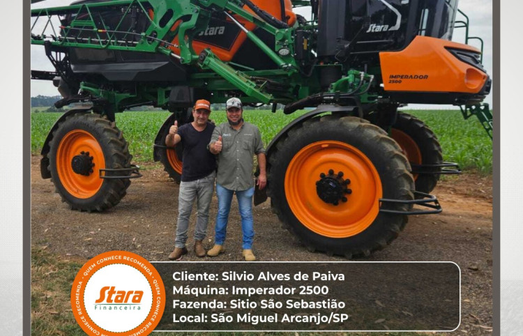 Entrega Imperador 2500 - LAND SPACE 🧡💚