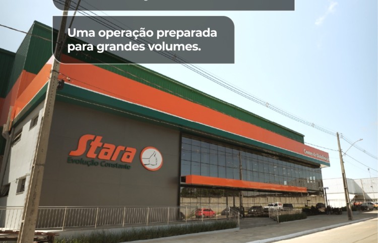 Goiás acaba de ganhar um novo Centro de Distribuição STARA