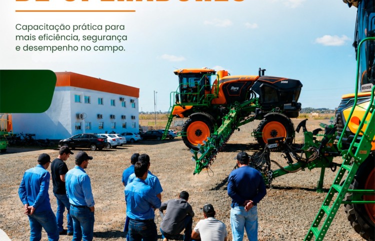 Treinamento de Operadores reforça eficiência e segurança no campo