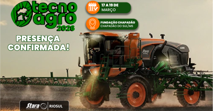 🚜 Riosul Stara na Tecnoagro 2026