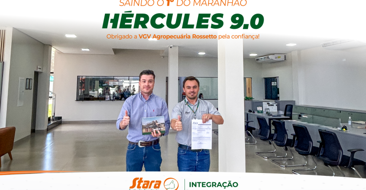 Realizamos a primeira venda do Hércules 9.0 no Maranhão