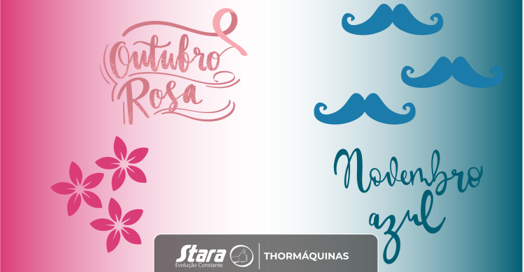 OUTUBRO ROSA - NOVEMBRO AZUL