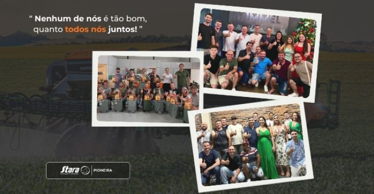 Confraternização marca o fechamento de um ano de conquistas na Pioneira Máquinas