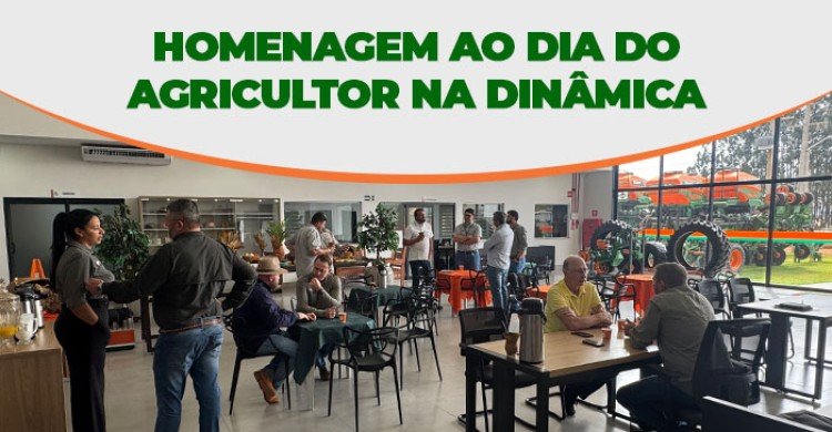 Café da Manhã especial marca homenagem ao Dia do Agricultor nas lojas Dinâmica