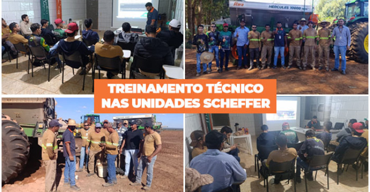Realizamos um treinamento especializado para equipe Scheffer