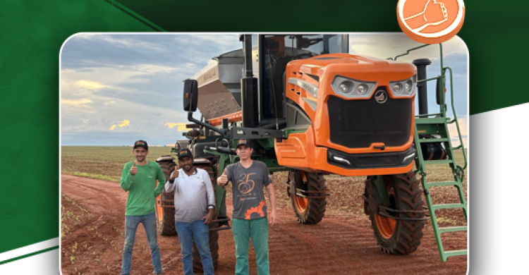 Terra Máquinas realiza entrega técnica do Hércules 6.0 ao produtor Luiz Defenti