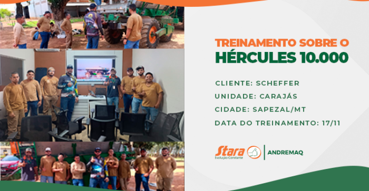 Treinamento Hércules 10.000 concluído com excelência!