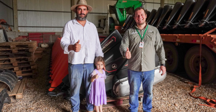 Plataforma Bravíssima: Entrega para o produtor Reginaldo Fermiano na região de Sorriso/MT