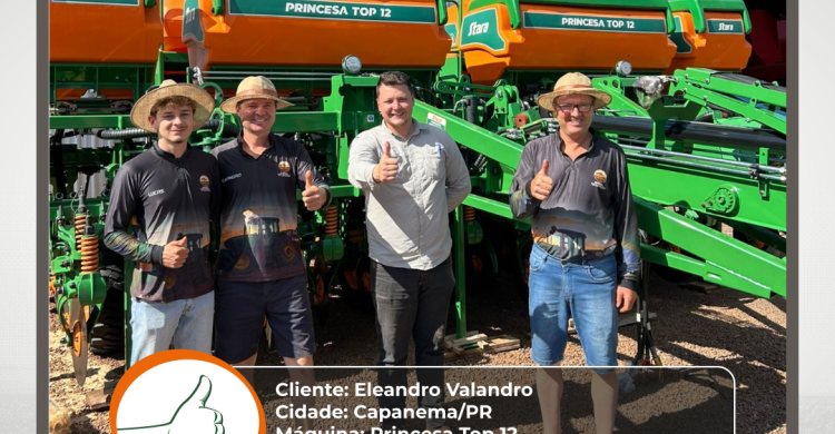 Entrega Técnica – Princesa Top 12 em Capanema/PR