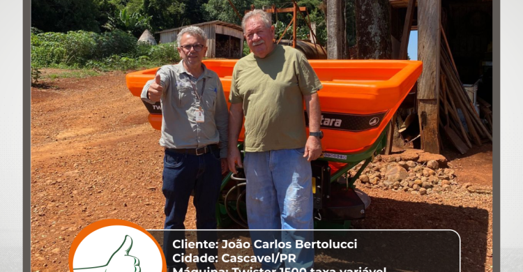 Entrega de Máquina – Twister 1500