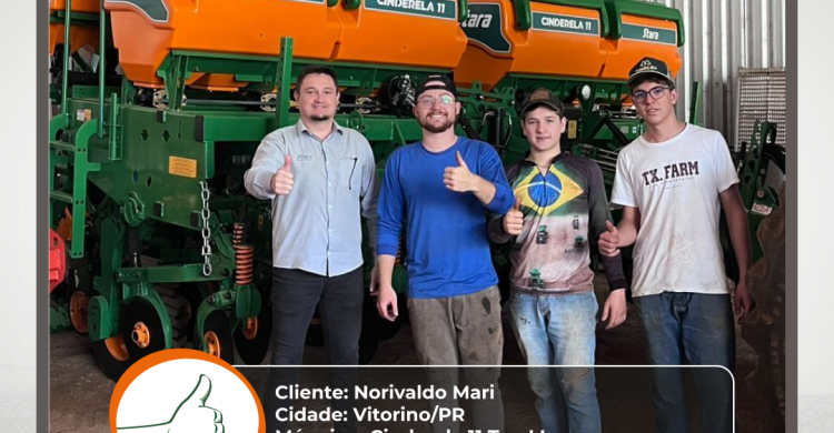 Entrega realizada em Vitorino/PR!