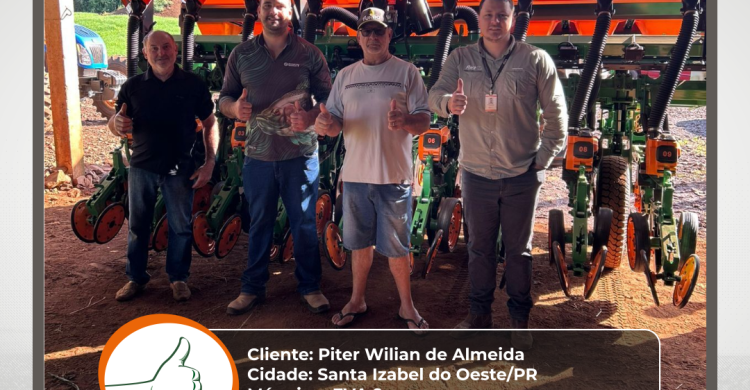 Mais uma EVA 9x45 pronta pra fazer história no campo! 🌱