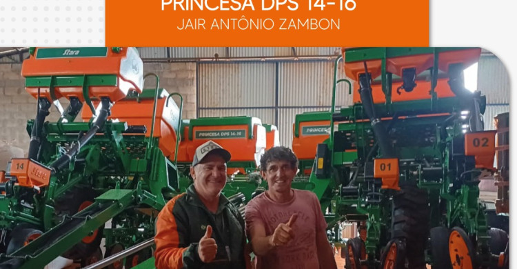 Outubro encerra com entrega dupla de plantadeiras em Catuípe