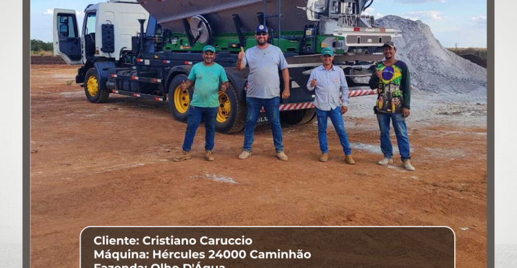 Mais uma conquista no campo!