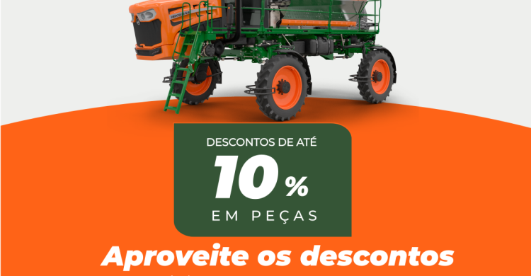 10% de Desconto em Peças da Linha de Distribuição na Futura Máquinas