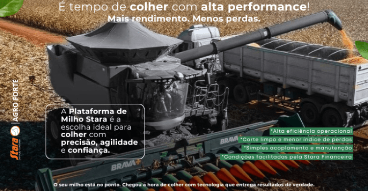 PROMOÇÃO PLATAFORMA DE MILHO BRAVA