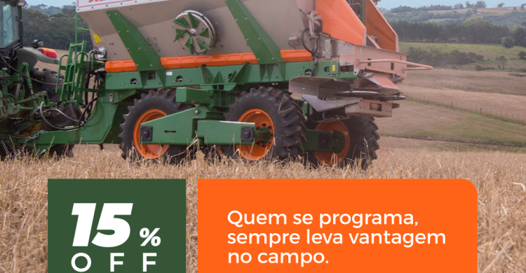 15% de Desconto na Revisão da Linha de Distribuidores na Futura Máquinas