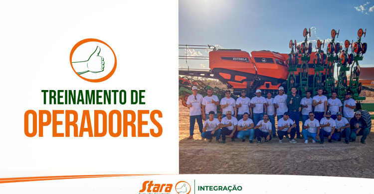 Treinar é garantir resultados lá na lavoura! 👍