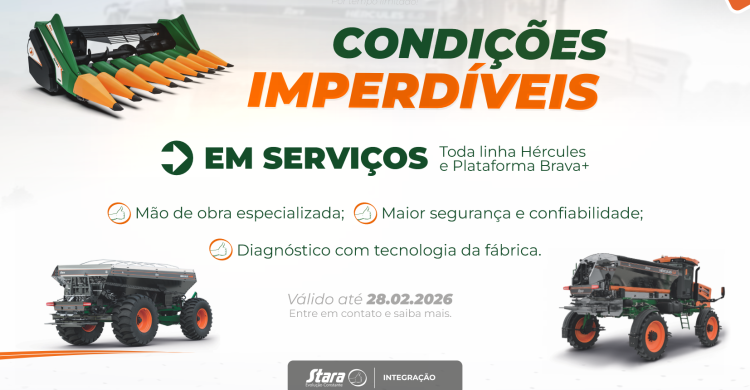 Condições imperdíveis na Integração!