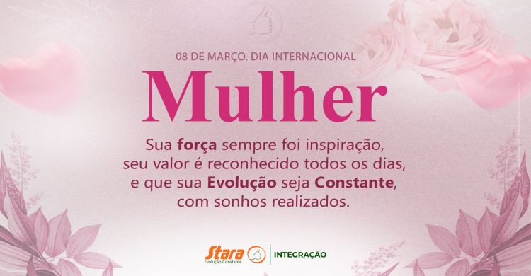🌸 Dia Internacional da Mulher 🌸