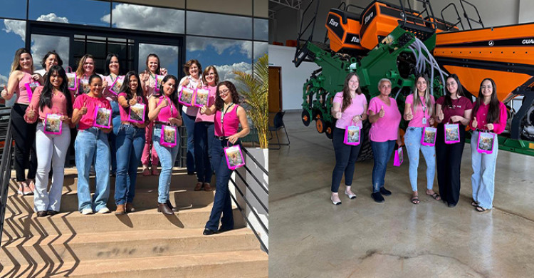 Outubro Rosa na GP Máquinas