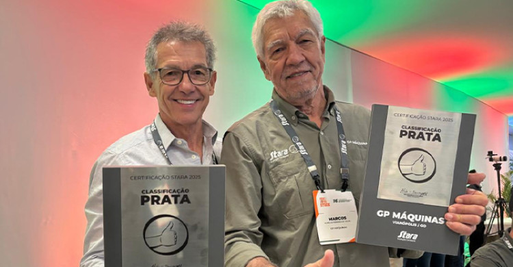 GP Máquinas Stara de Cristalina e Vianópolis conquistam Certificação Prata Stara