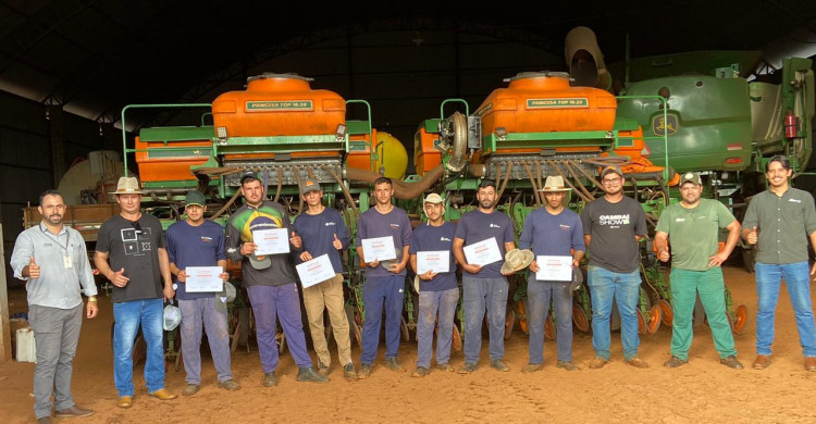 Treinamento operadores plantio
