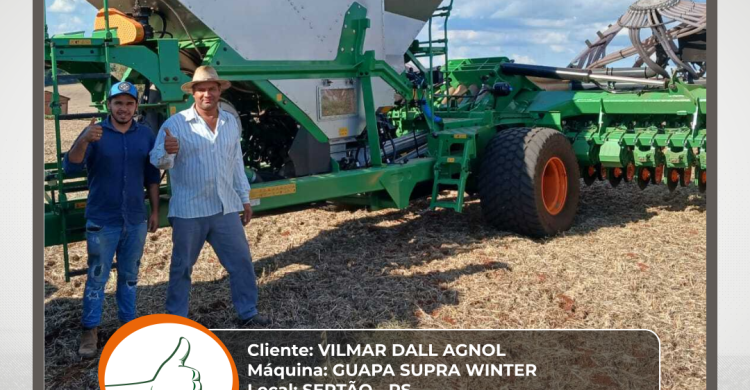 ENTREGA DE GUAPA SUPRA WINTER  – SERTÃO - RS