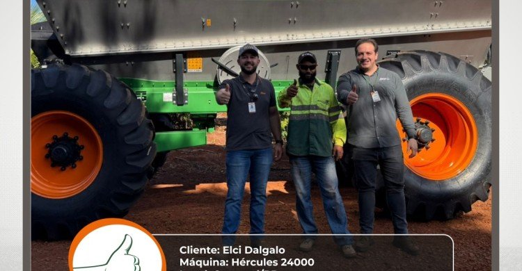 MAQFORTE REALIZOU A ENTREGA DE UM HÉRCULES 24000
