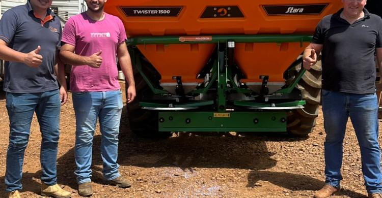 Mais uma entrega na região de São José do Ouro