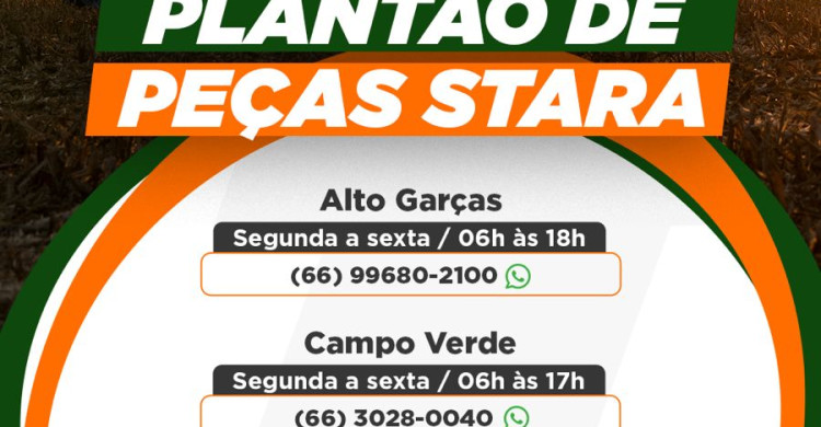 Plantão Pró Campo - STARA