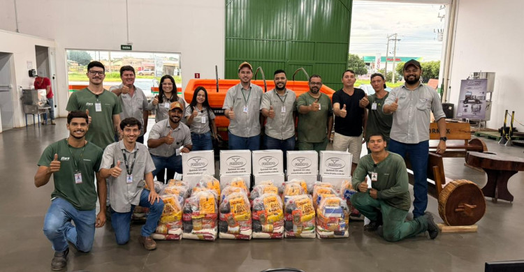 Entrega de Cestas de Natal