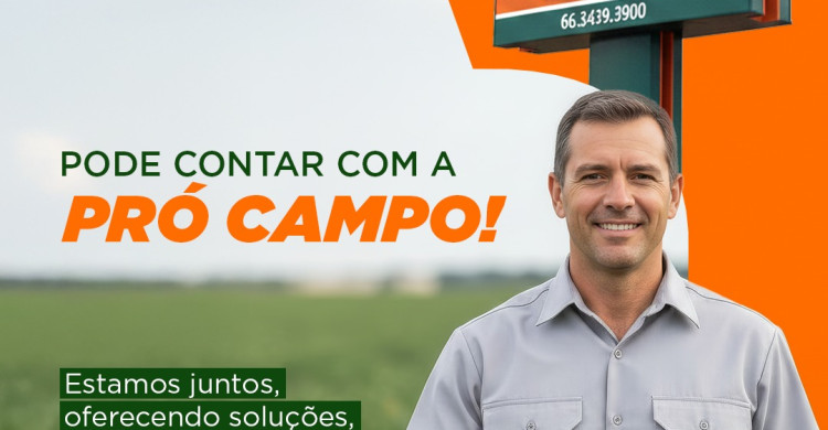Para 2026 que a nossa SAFRA seja bem sussedida! E contem com a PRÓ CAMPO STARA para melhores resultados!