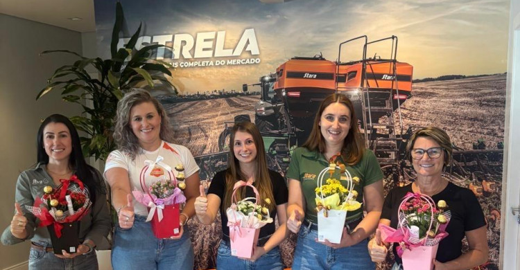 HOMENAGEM AS MULHERES QUE FAZEM PARTE DA ROTA AGRÍCOLA