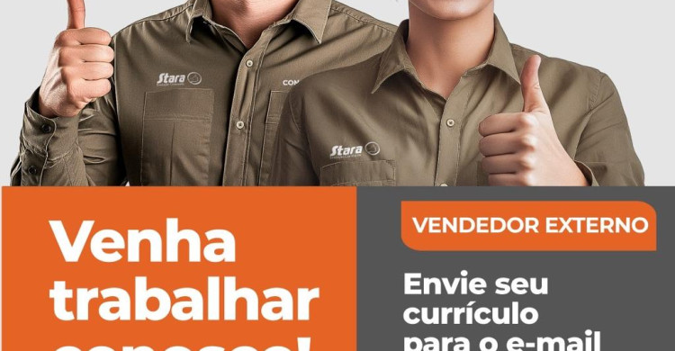 VAGA PARA O SETOR DE VENDAS – IBIRUBÁ 👍😃