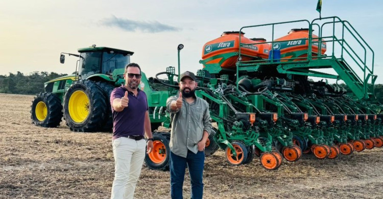 PLANTADEIRA ABSOLUTA NO CAMPO👍🏻