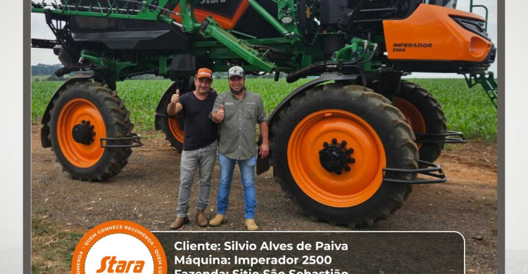 Entrega Imperador 2500 - LAND SPACE 🧡💚