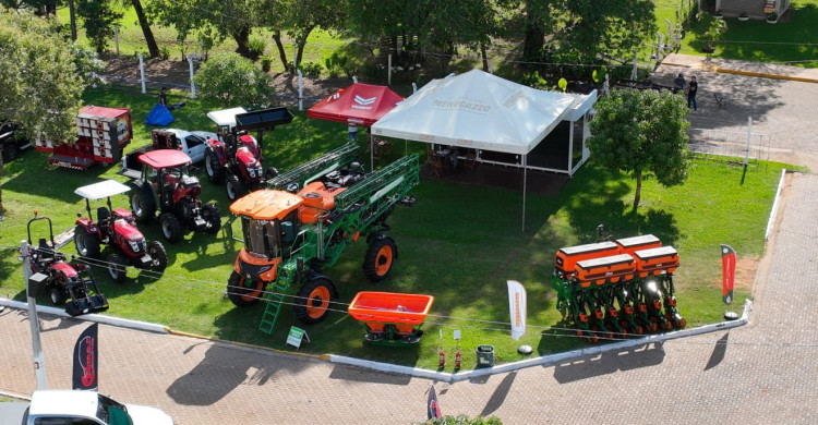 Menegazzo marca presença na 1ª Expofeira de Porto Vera Cruz