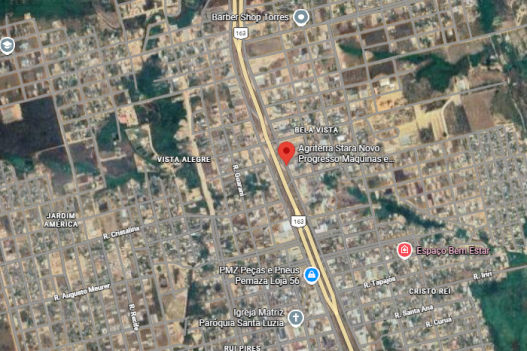 Avenida DR Isaias Pinheiro, número 2108 - Bela Vista, Novo Progresso - PA, 68193-000