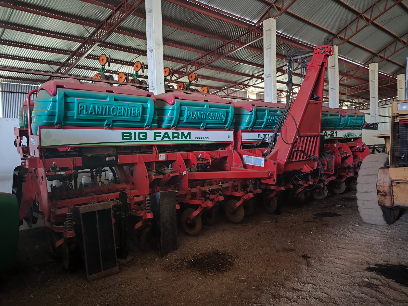 Plantadeira big farm 15x45, ANO 2012