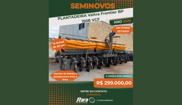 PLANTADEIRA VALTRA FRONTIER