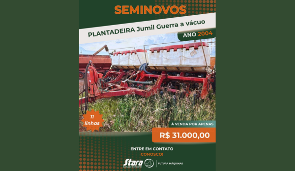 PLANTADEIRA JUMIL GERRA A VACUO
